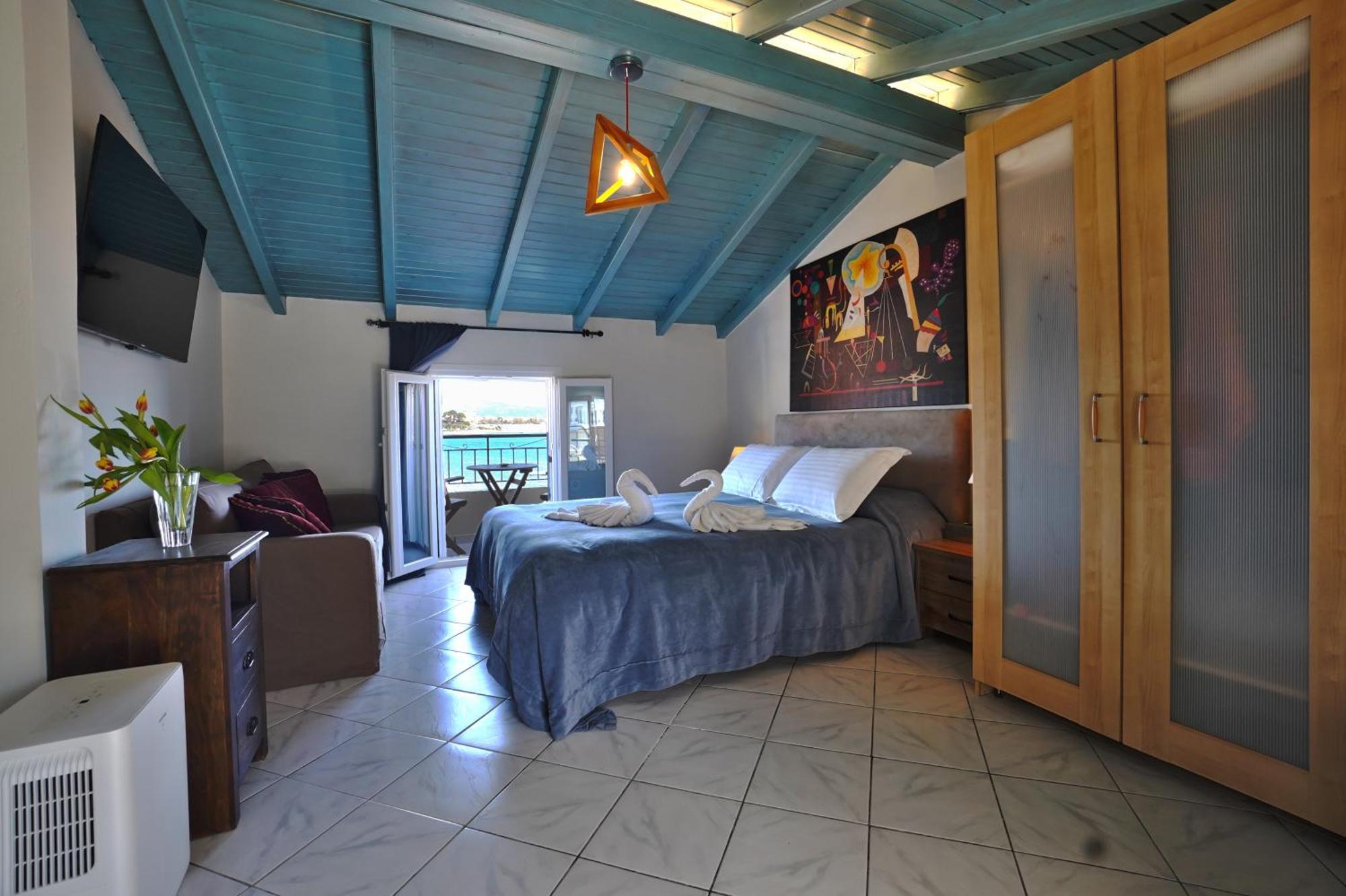 Anemomilos Sea View Penthouse Corfu  외부 사진