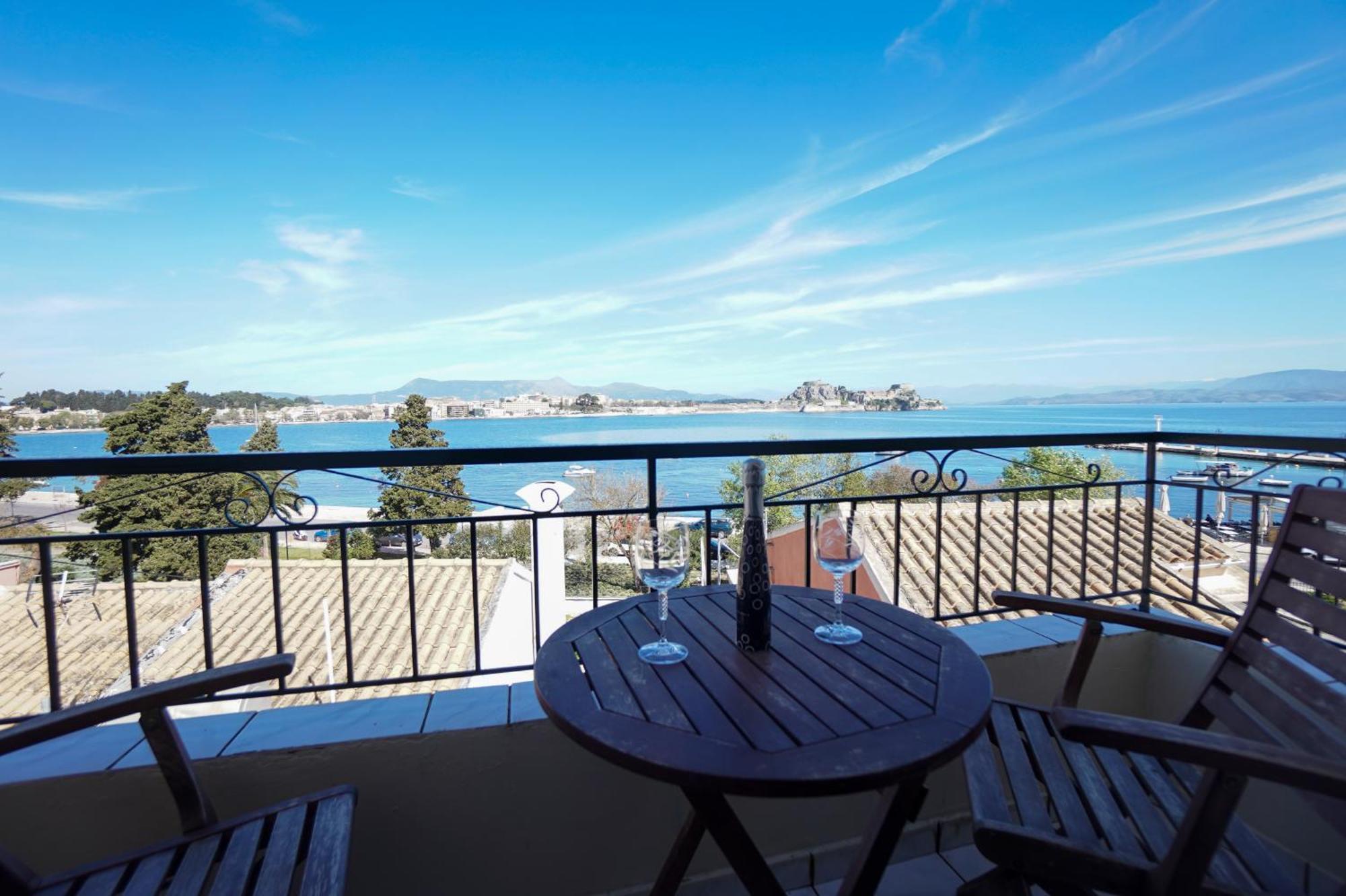 Anemomilos Sea View Penthouse Corfu  외부 사진