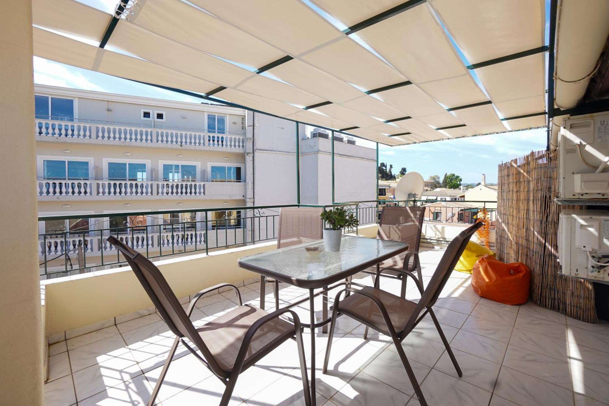Anemomilos Sea View Penthouse Corfu  외부 사진