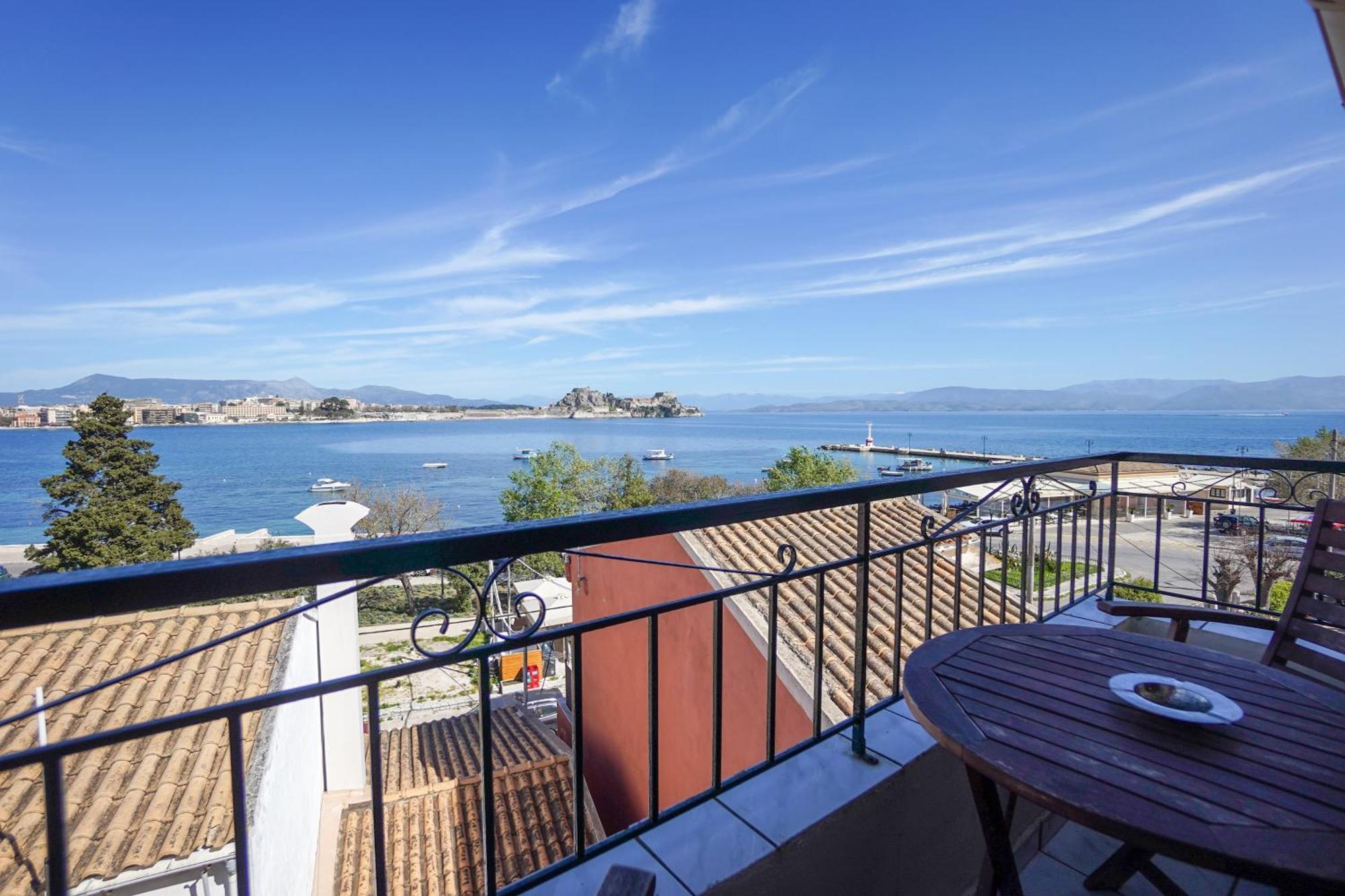 Anemomilos Sea View Penthouse Corfu  외부 사진